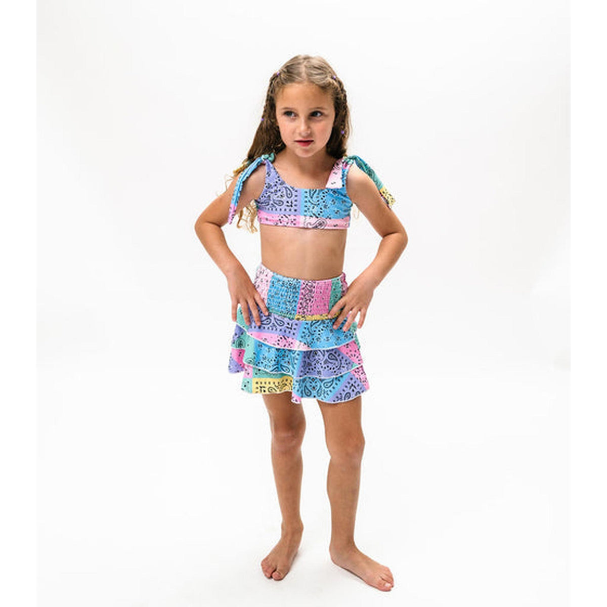 sha bikini bandana pastel
