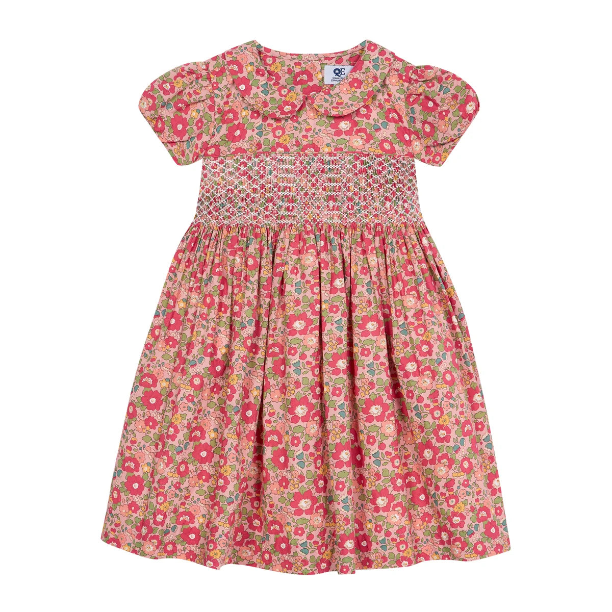 Hand-Smocked Girls Dress - Emerson