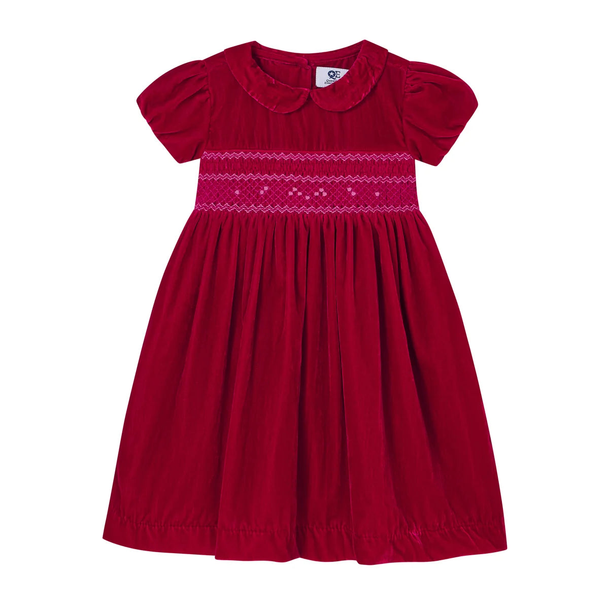 Hand-Smocked Girls Dress - Solange
