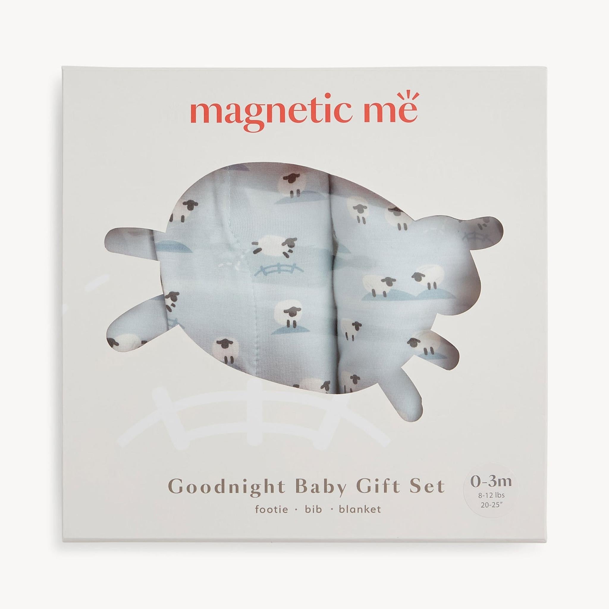 Baa Baa Baby Blue Modal 3pc Gift Set
