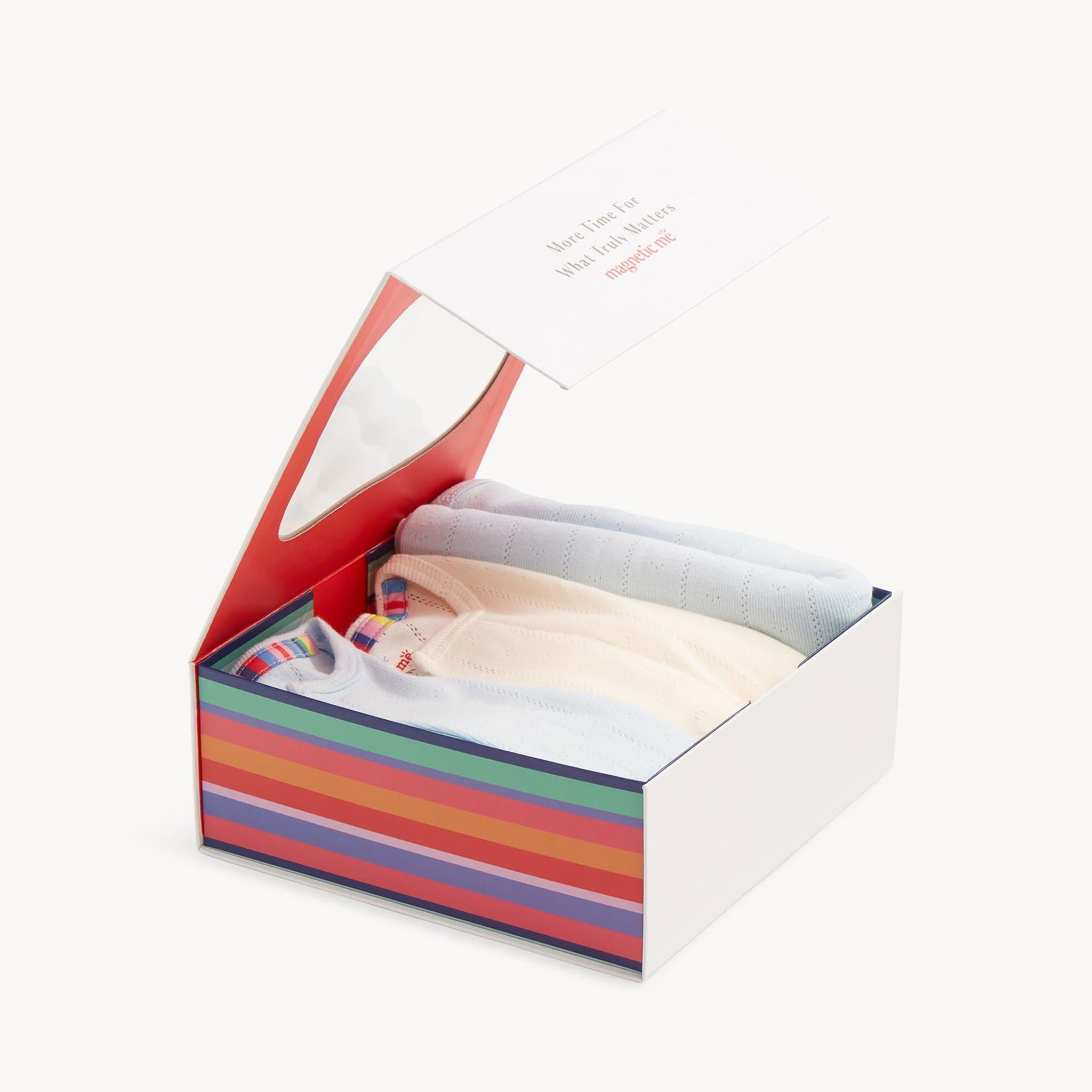 Sky Blue Pointelle 3pc Gift Set