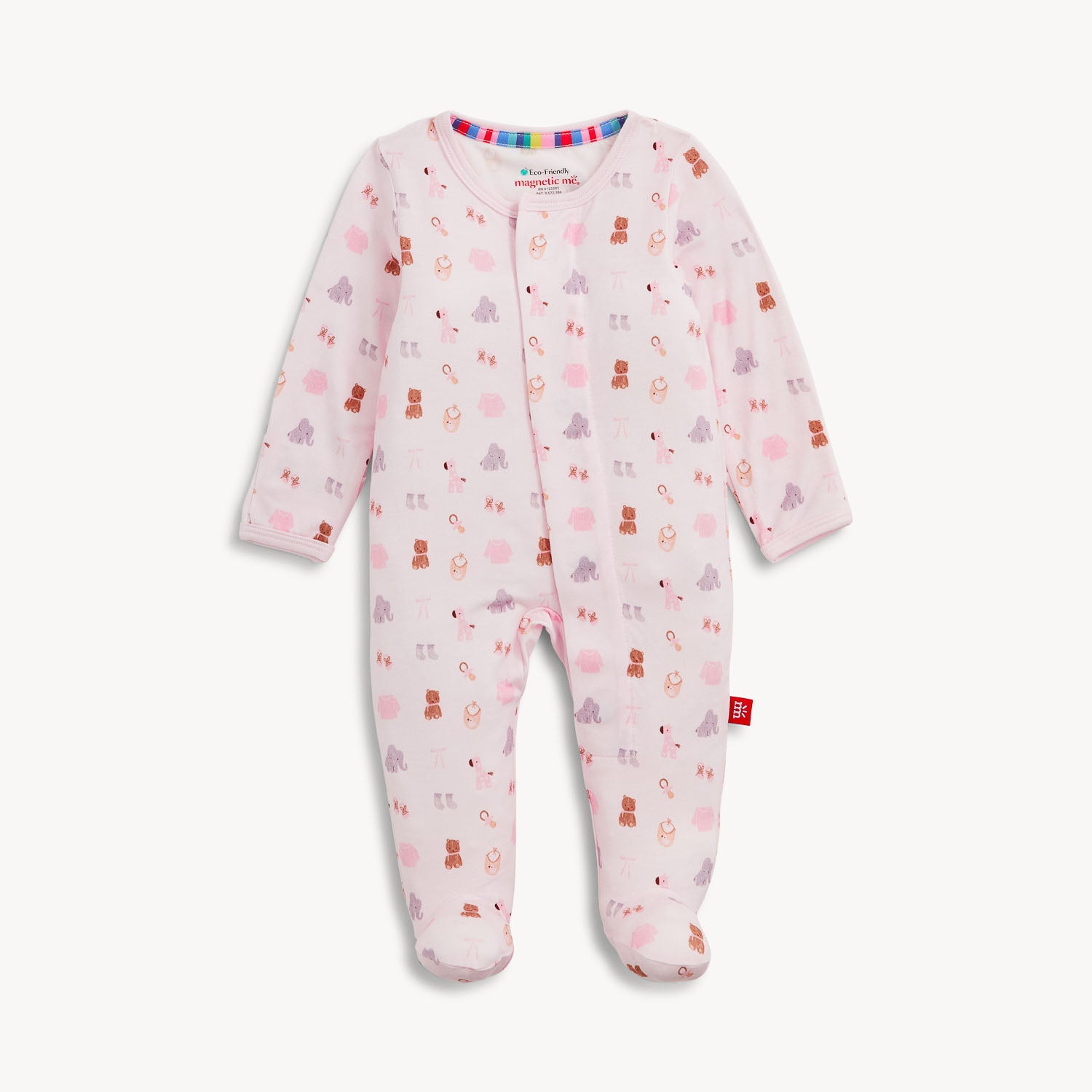 Nursery Nostalgia Magnetic Footie - Pink