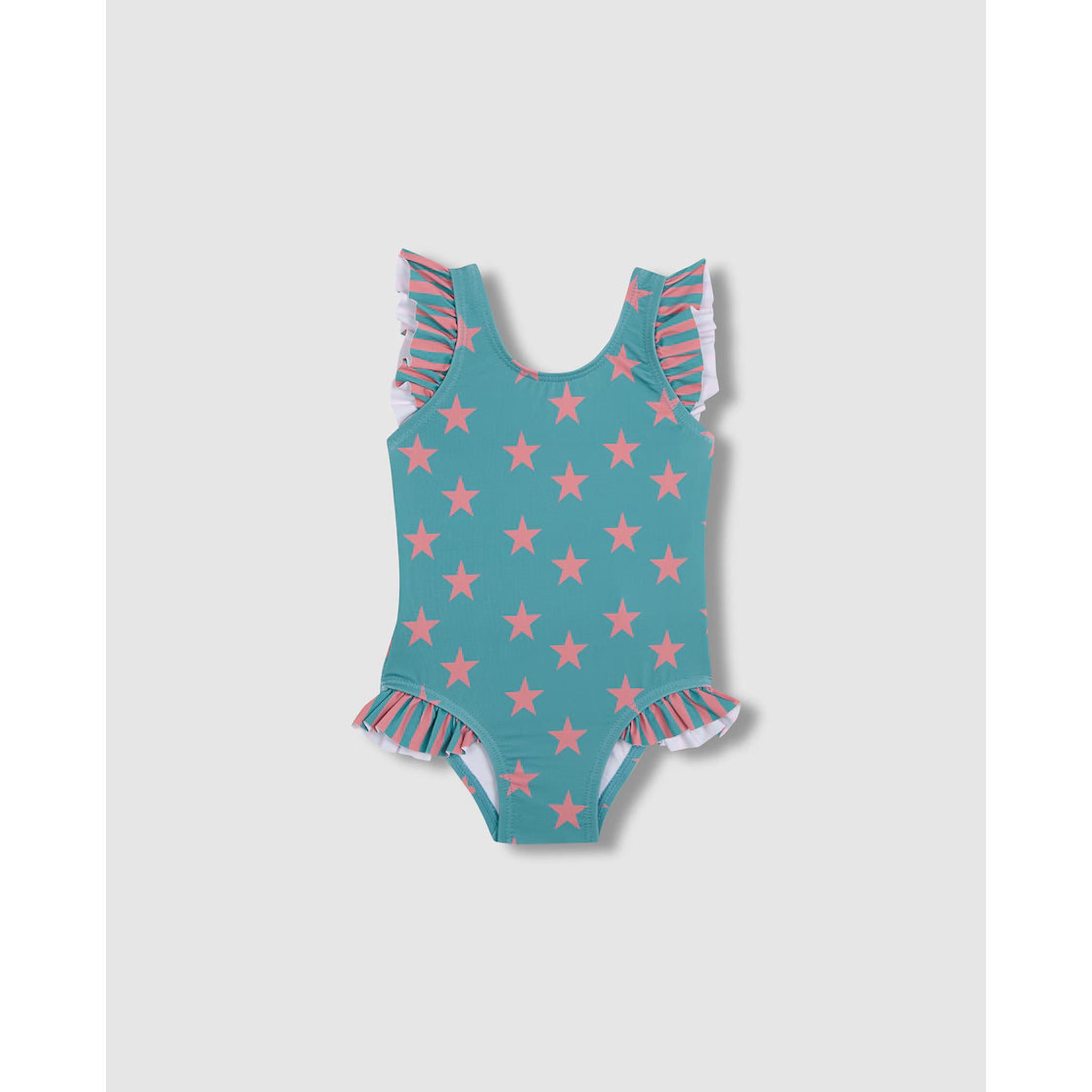 Bañador de bebé de estrellas