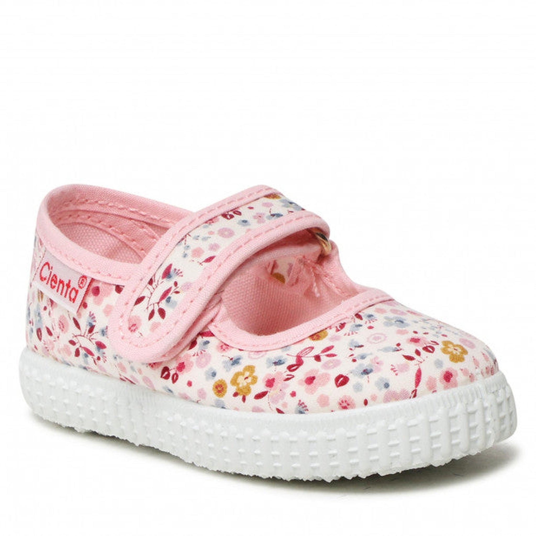 Velcro Mary Janes - Pink Liberty