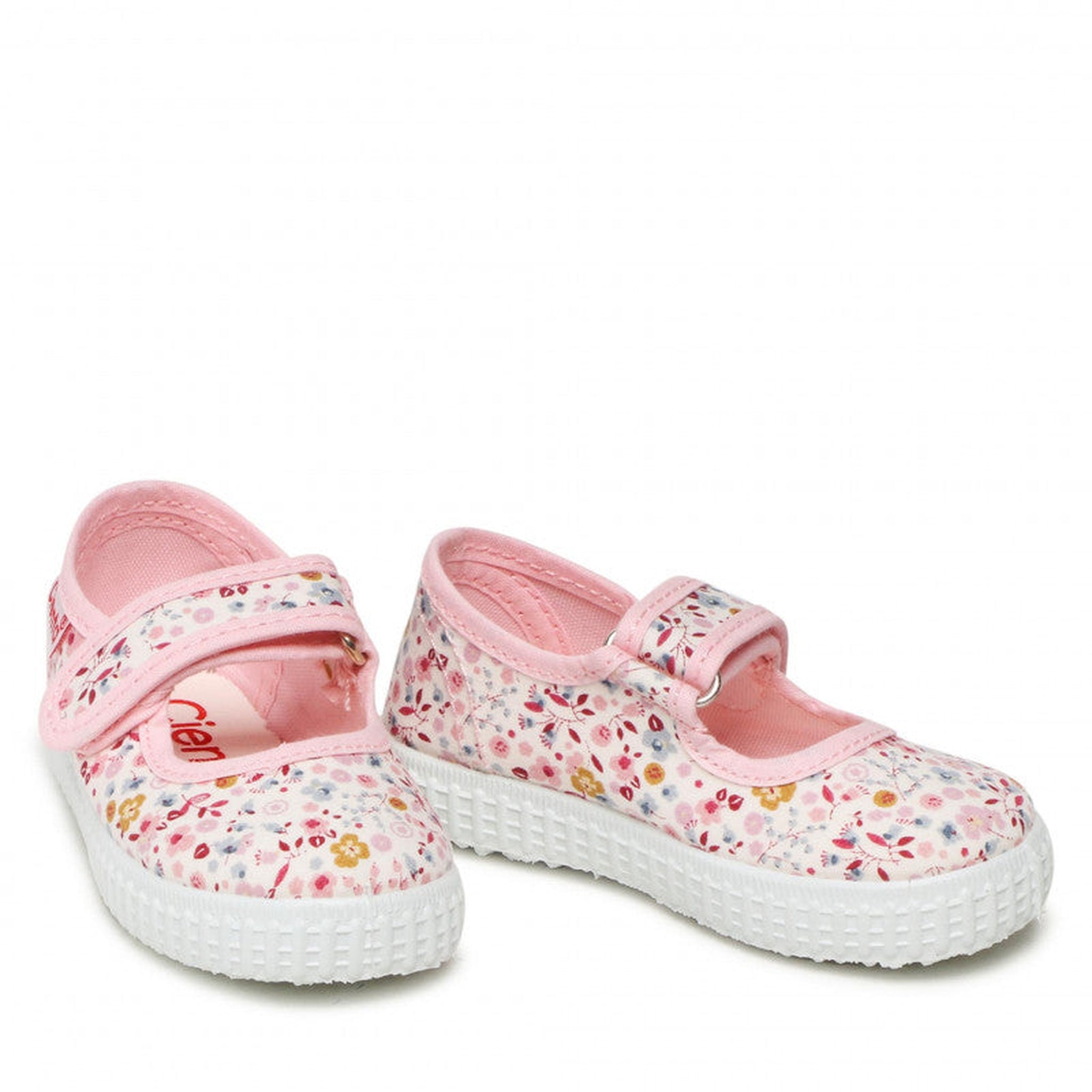 Velcro Mary Janes - Pink Liberty