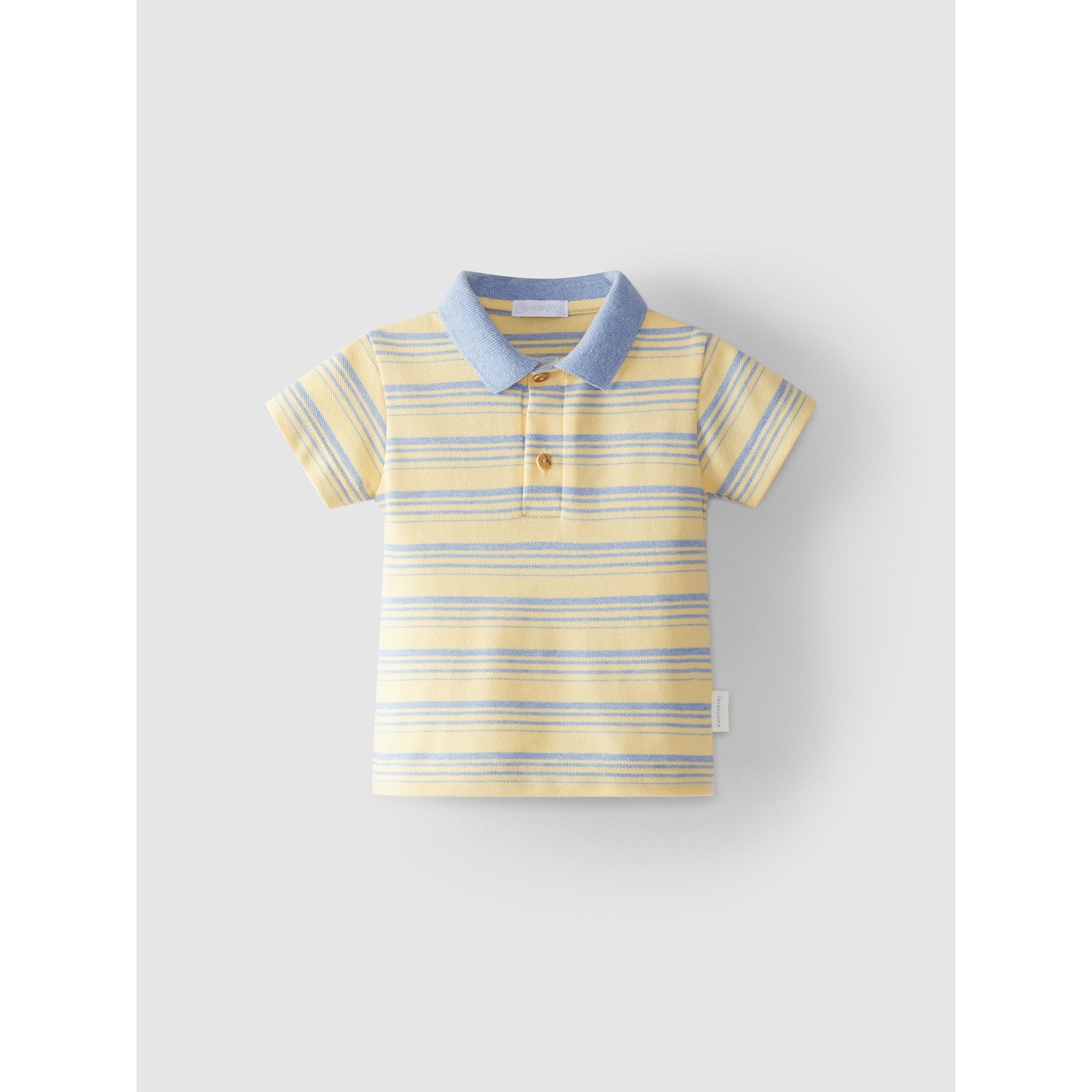 Yellow Striped Polo