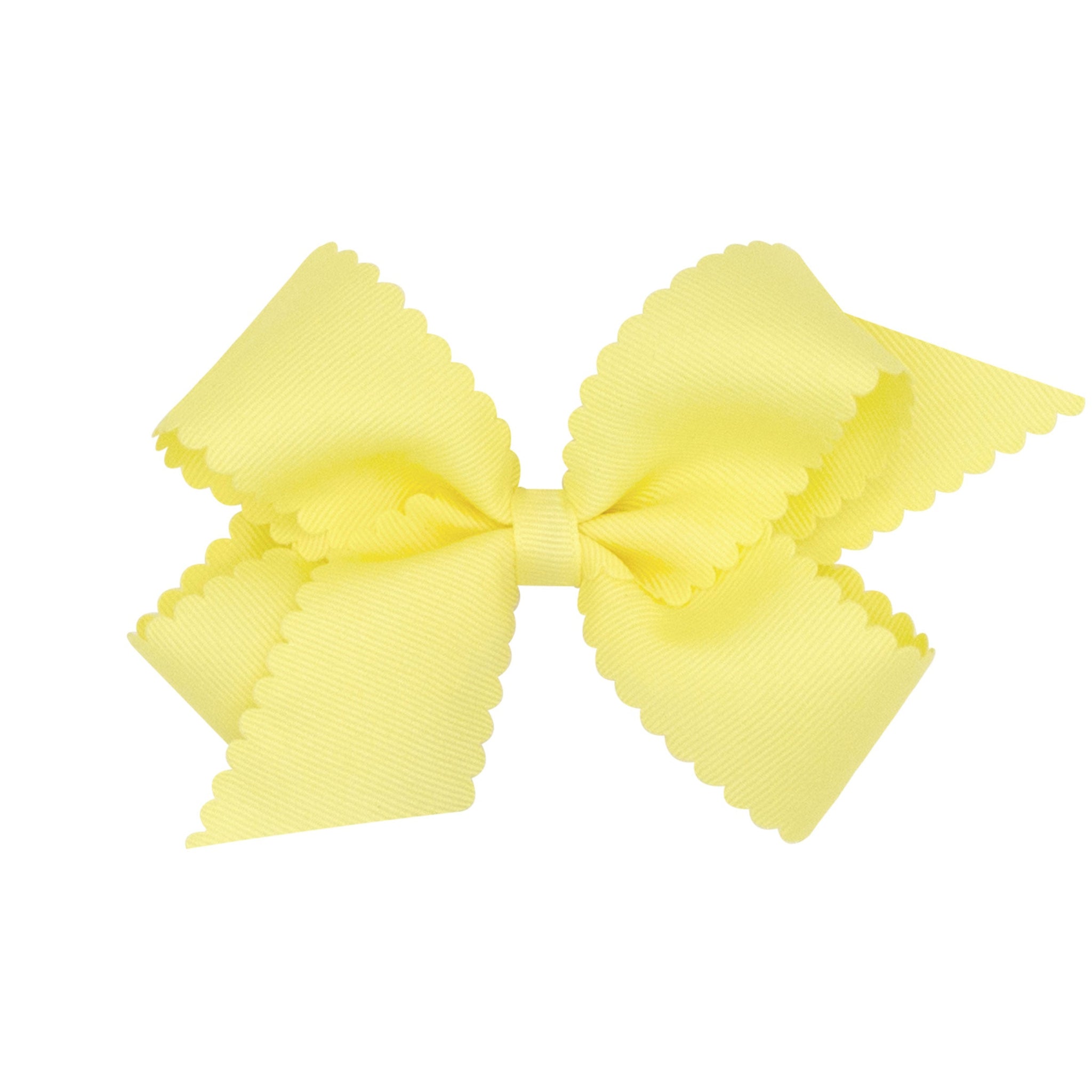 Medium Scalloped Edge Grosgrain Bow