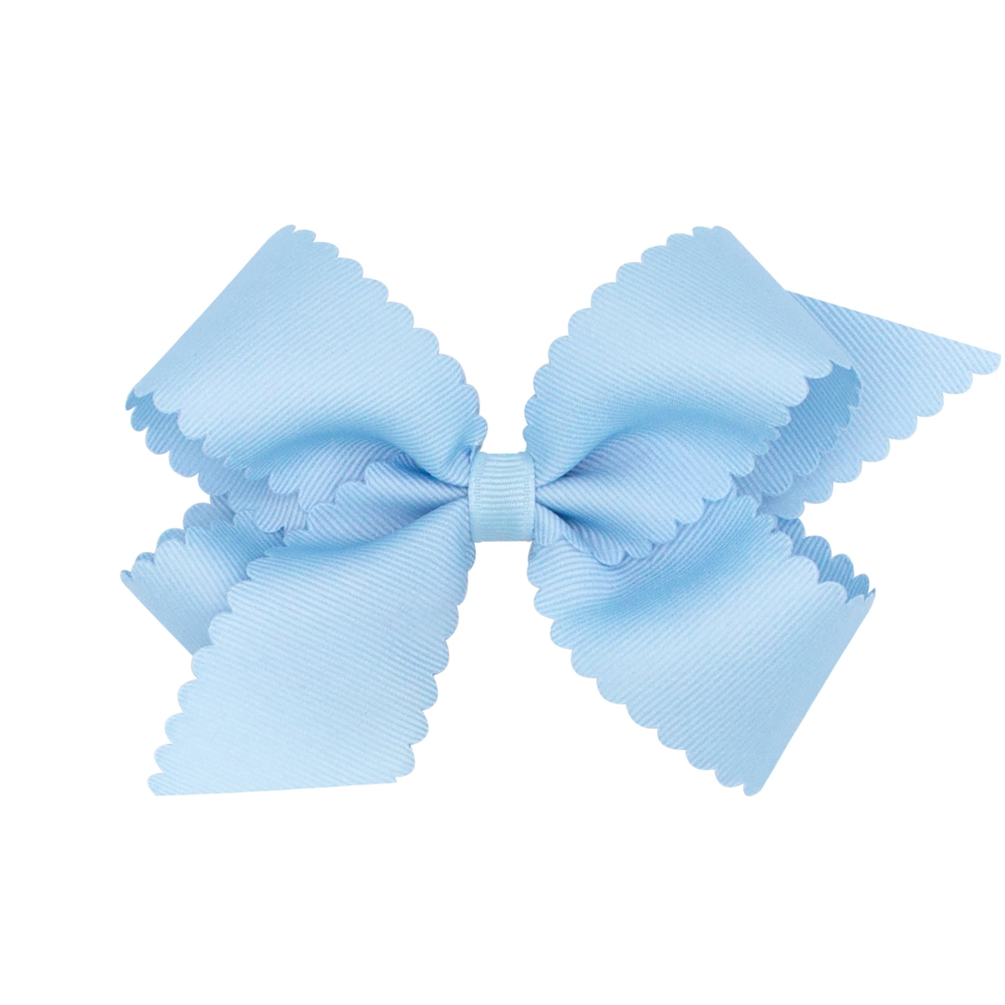 Medium Scalloped Edge Grosgrain Bow