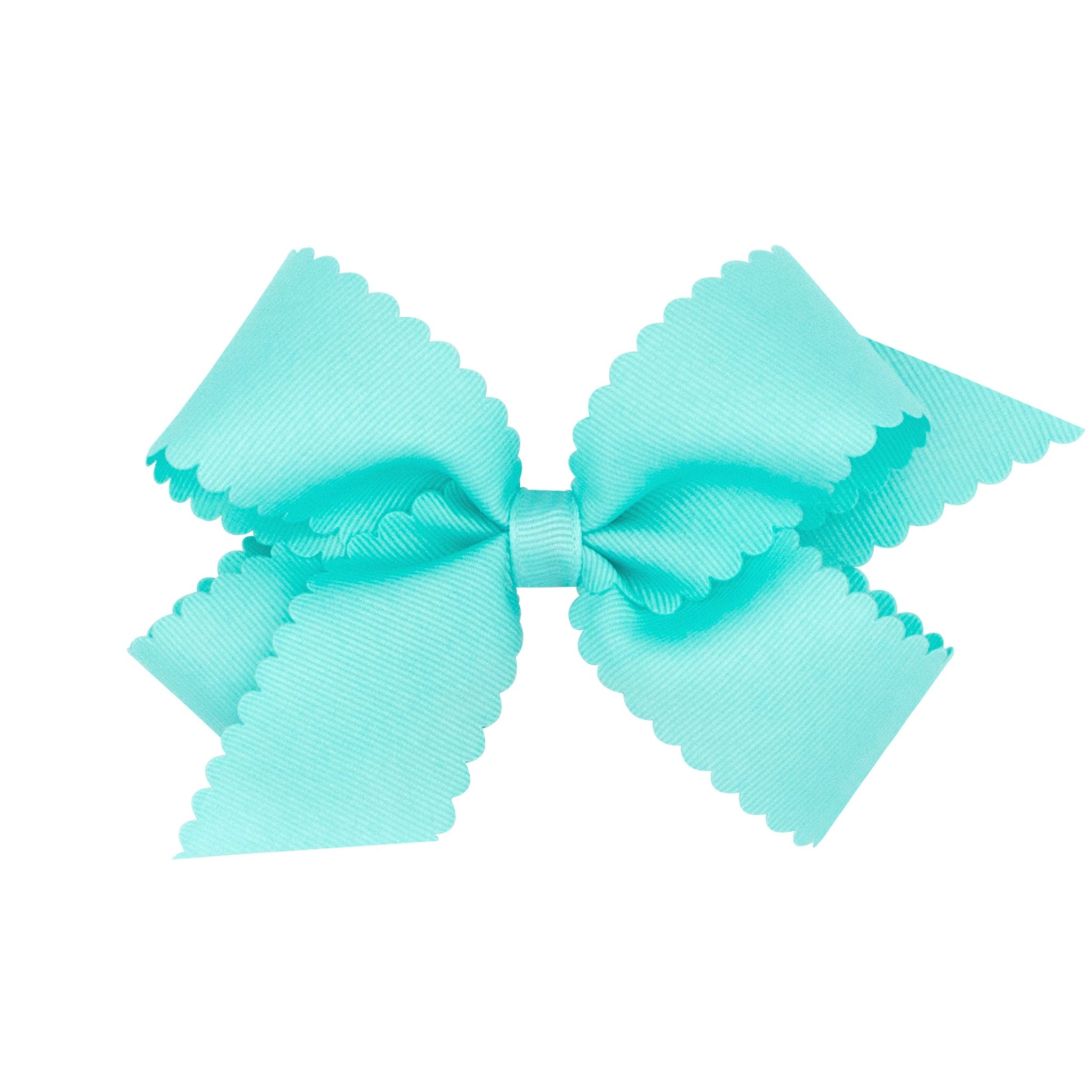 Medium Scalloped Edge Grosgrain Bow