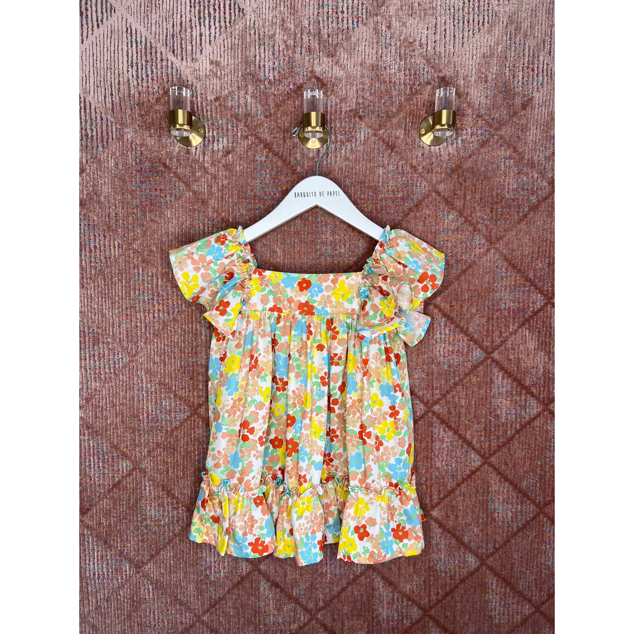 Blooming Volante Dress